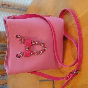 Pink Betsey Johnson Bucket Bag